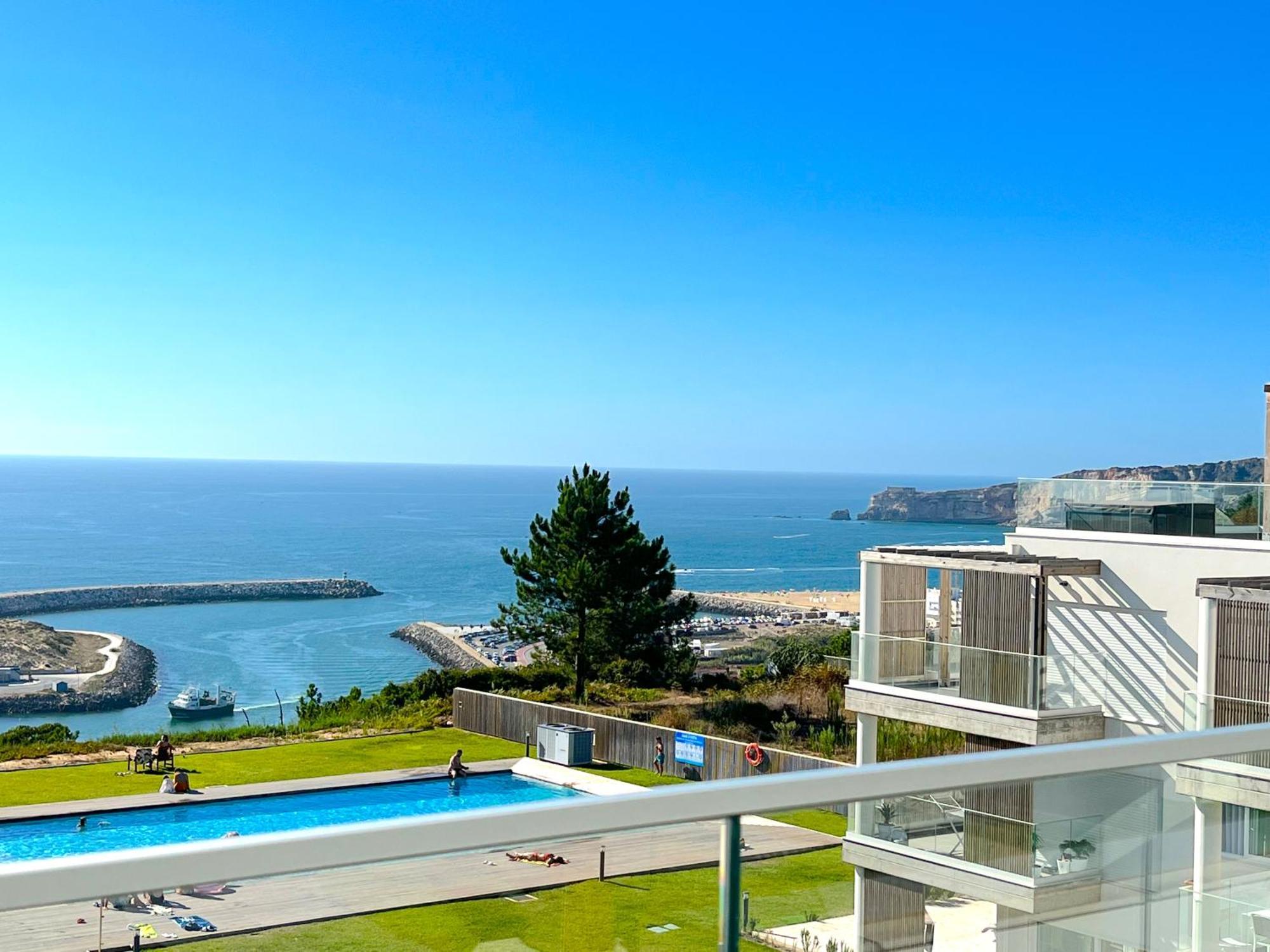 Mar A Vista - Condominium With Pool, Gym And Sea Views Назаре Екстер'єр фото